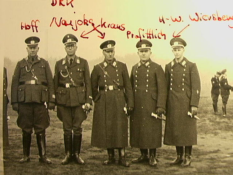 Einsatzbesprechung Sanitätskolonne Troisdorf 1943